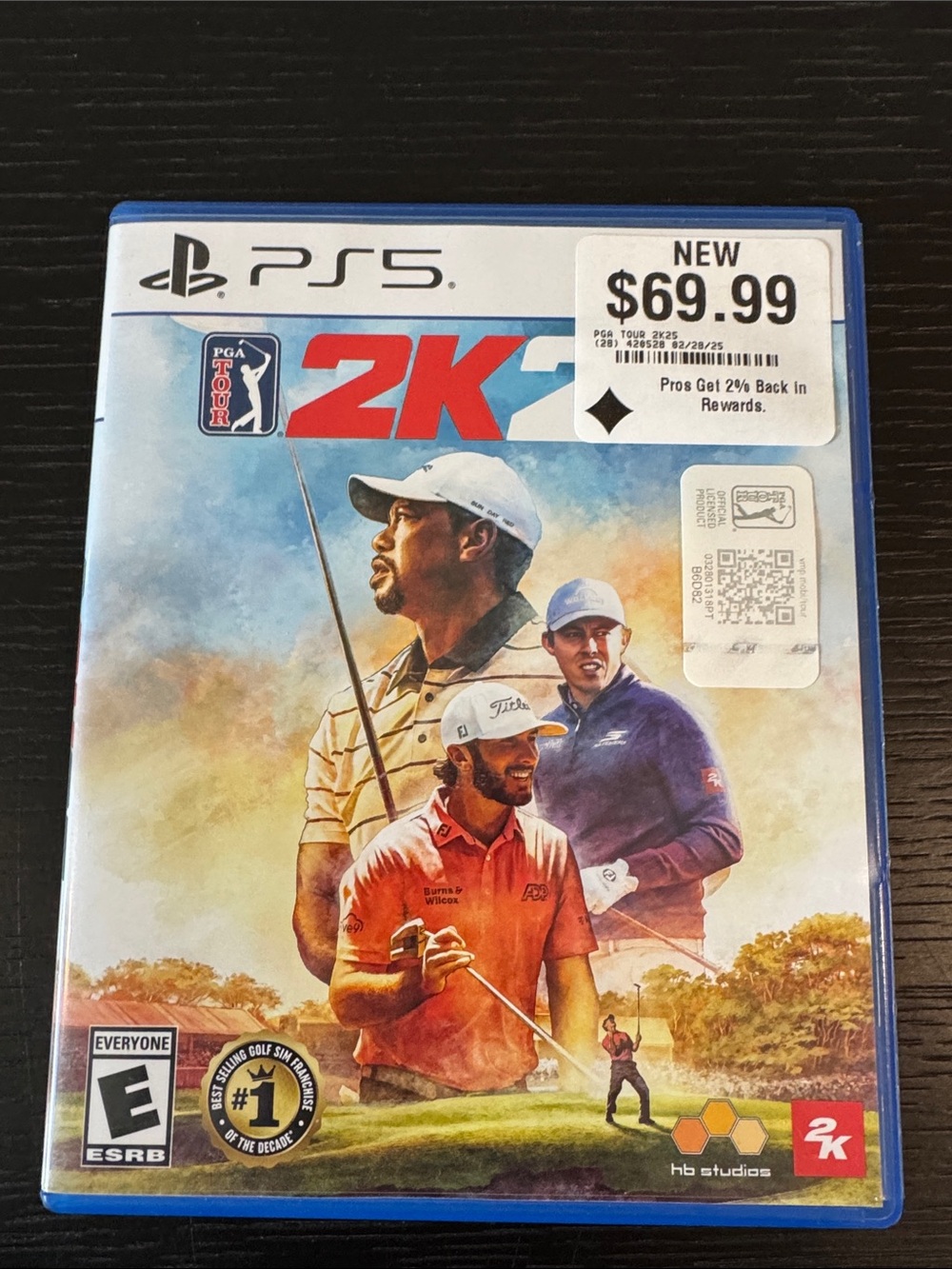 PS5 game 2K25